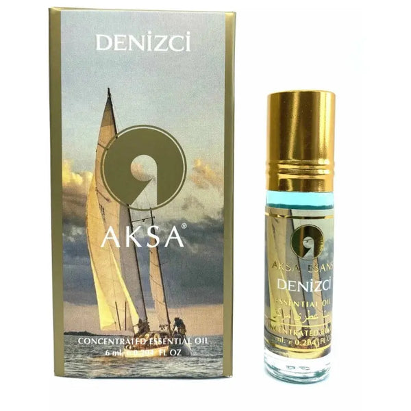 Aksa Concentrated Essential Oil Rollerball Parfym - 6ml - Denizci islamtrend