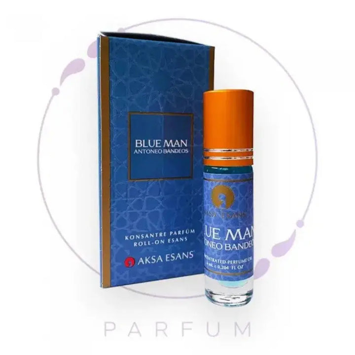 Oil roller parfym BLUE MAN Antoneo Bandeos / BLUE MAN Antoneo Bandeos av Aksa Esans, 6 ml islamtrend