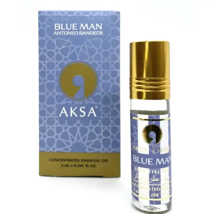 Oil roller parfym BLUE MAN Antoneo Bandeos / BLUE MAN Antoneo Bandeos av Aksa Esans, 6 ml islamtrend