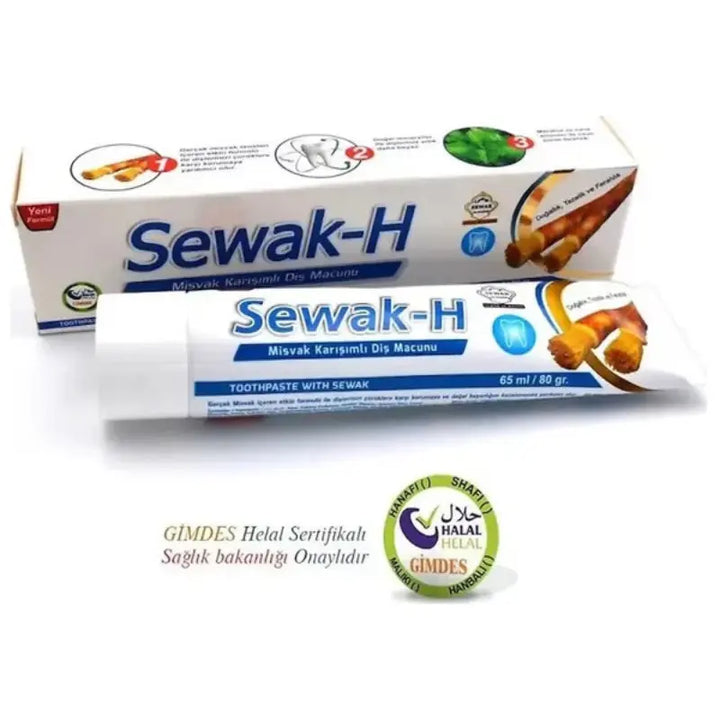 Sewak-H Miswak Extrakt Tandkräm 80 GRAM islamtrend